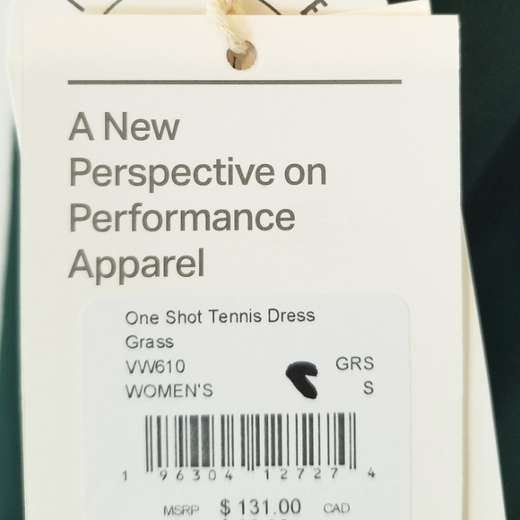 Vuori Women's One Shot Tennis Dress Breathable Active built in Shorts Ru… - Picture 10 of 14